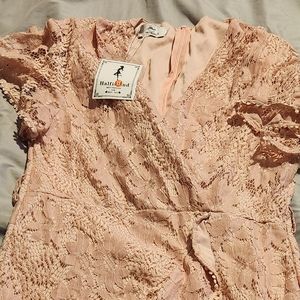 Small womens dress pink